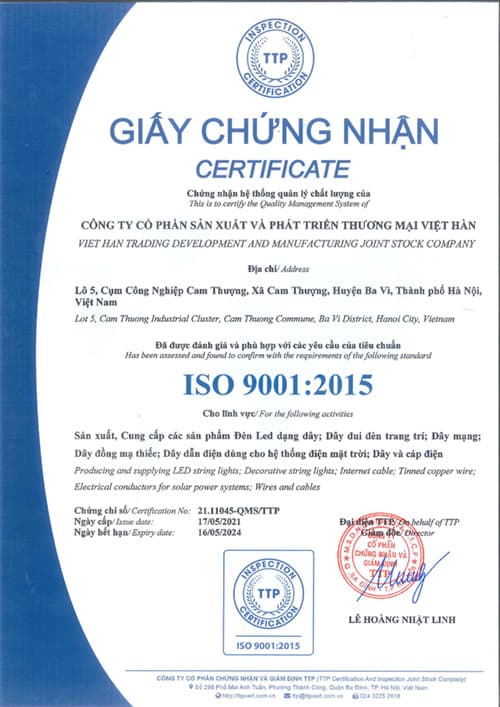 Hàng Việt Nam chất lượng cao